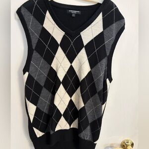 Express Design Studio Black Sweater Vest